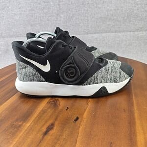 Nike KD Trey 5 VI Black White Wolf Grey Kids Basketball Shoes AH7172-001 Size 7Y